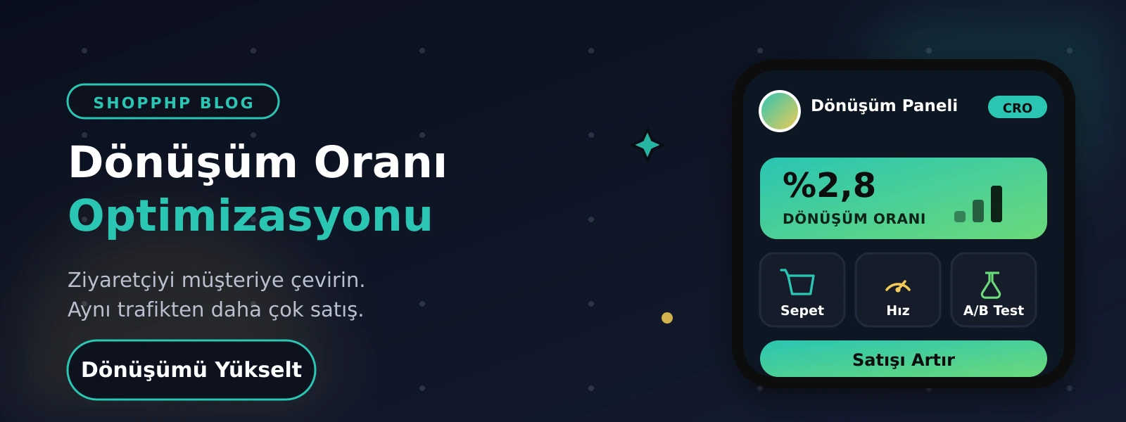 E-Ticarette Dönüşüm Oranı Optimizasyonu: Ziyaretçiyi Müşteriye Çevirmenin Yolları